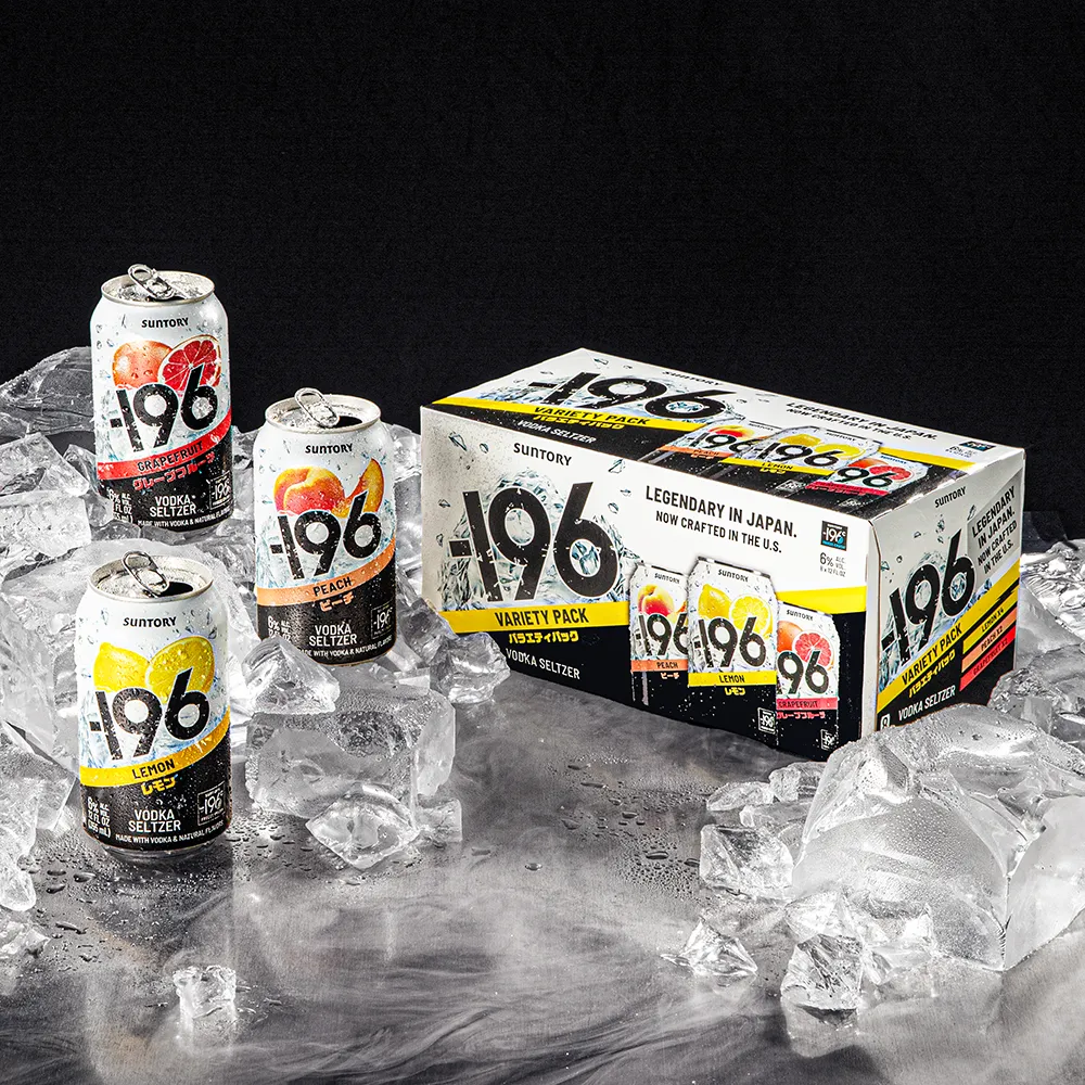 196 Vodka Seltzer Variety Pack | -196